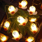 Batteriebetriebene Halloween-Lichterkette mit 2 Lichtmodi