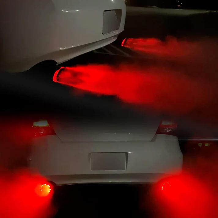 💥Neujahrs-Sonderangebot🎉 Auto-Tuning: Auspuffrohr aus Carbonfaser mit LED-Beleuchtung (hochtemperaturbeständig)