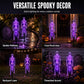 Solar-Skelett-Erdspießleuchten – wasserdichte Halloween-Dekoleuchten für den Außenbereich