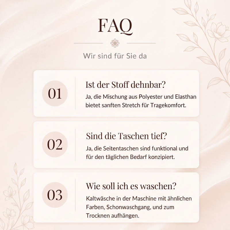 🌸 Blumiges V-Ausschnitt-Kleid mit Taillendrehung – elegant und lässig für jeden Anlass