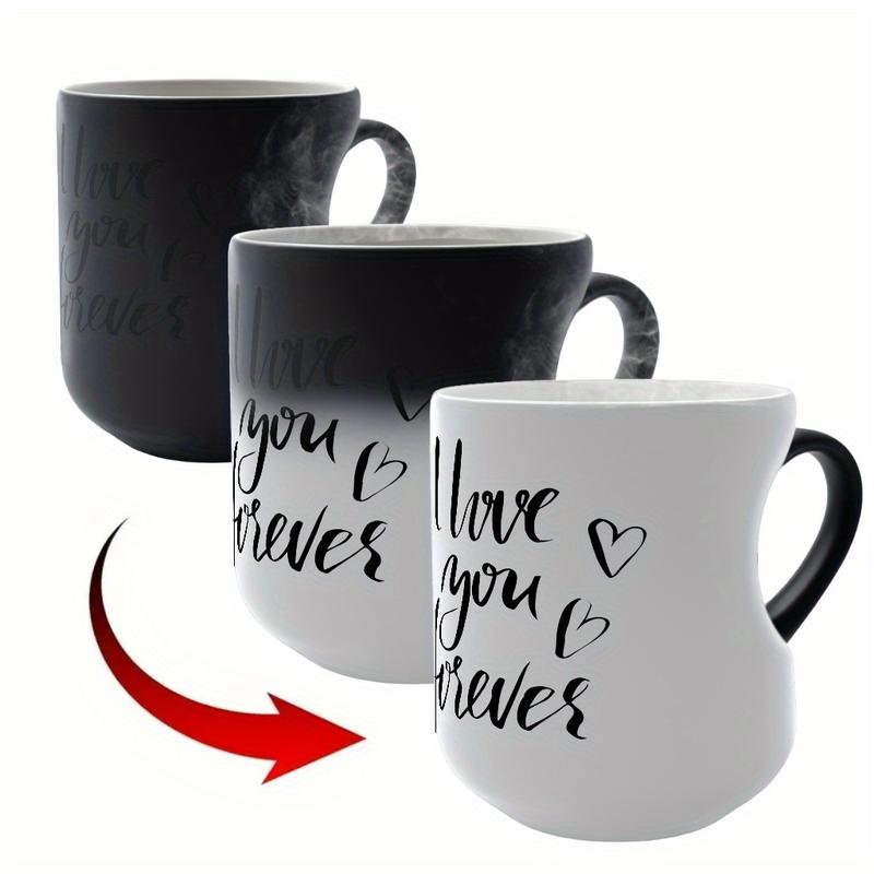 💝50% RABATT! ✨Farbwechselnde Keramiktasse mit Herzhenkel, Valentinstag