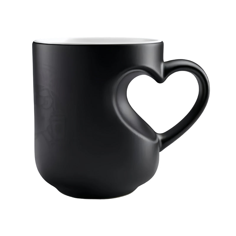 💝50% RABATT! ✨Farbwechselnde Keramiktasse mit Herzhenkel, Valentinstag