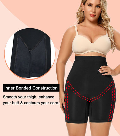 Bauch- und Hüftstraffungshose mit hoher Taille