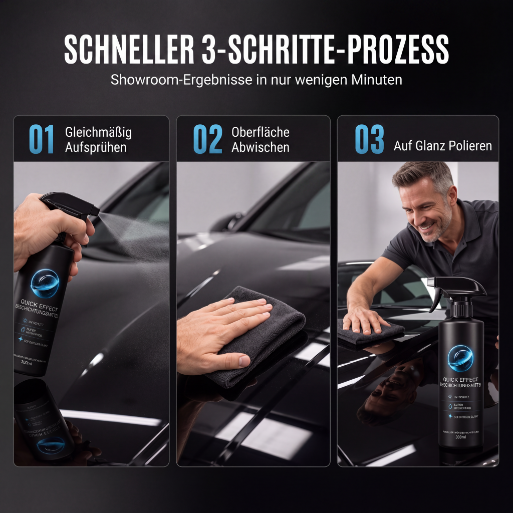 Quick Shine Autolack-Sprühbeschichtung