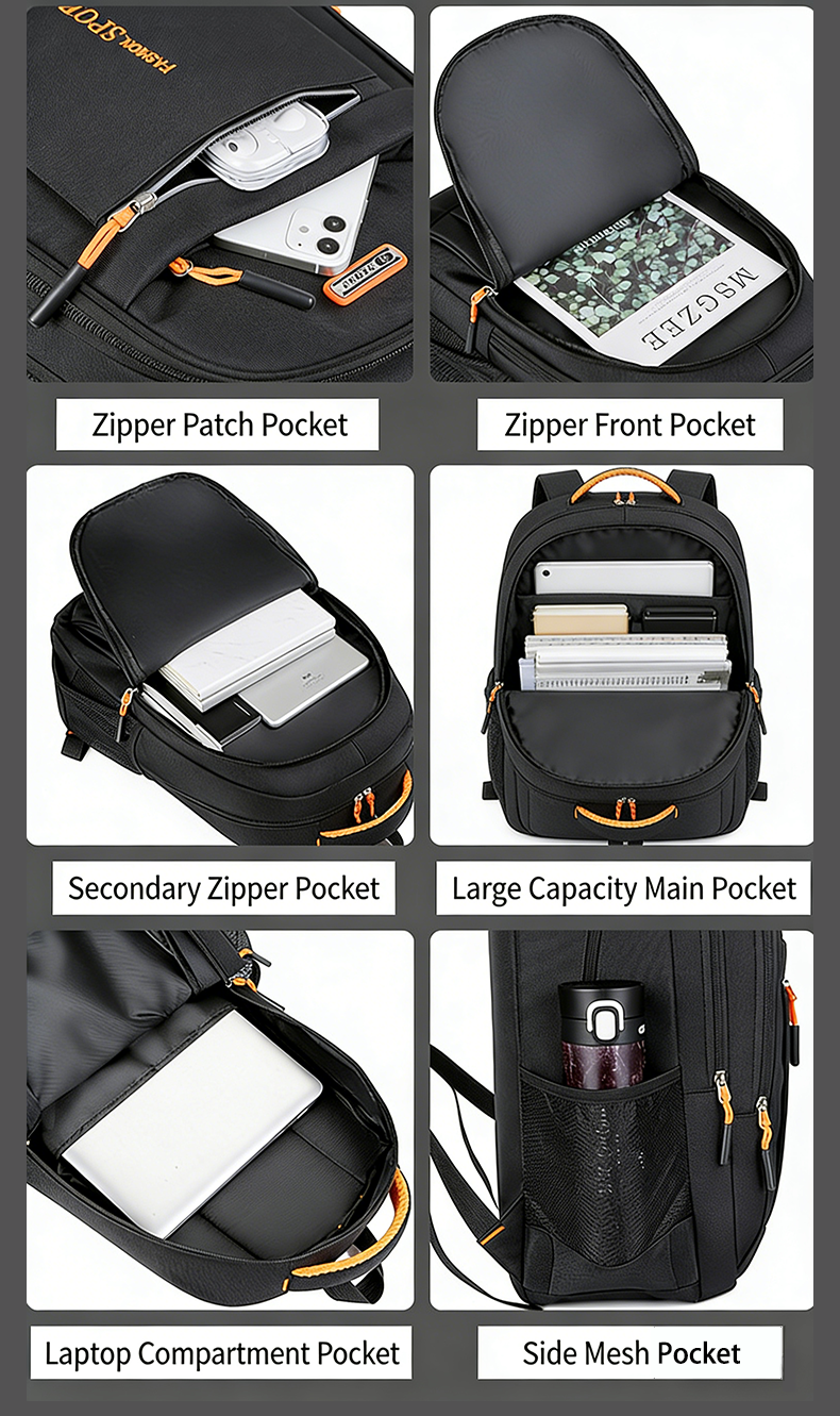 🎅 LETZTER TAG – 50 % RABATT! ⚡ MEHR ALS 50.000 VERKAUFT! ❄️ Großer Business-Rucksack mit Laptopfach – gepolstert, strapazierfähig und bequem für Arbeit und Reisen 🎒