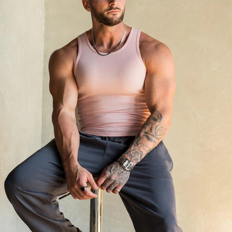 Slim-Fit-Tanktop für Herren