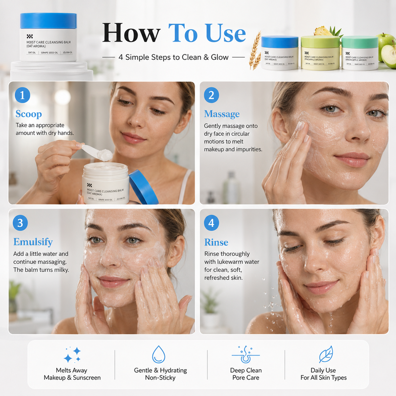Sanfter, tiefenreinigender Make-up-Entferner-Balsam