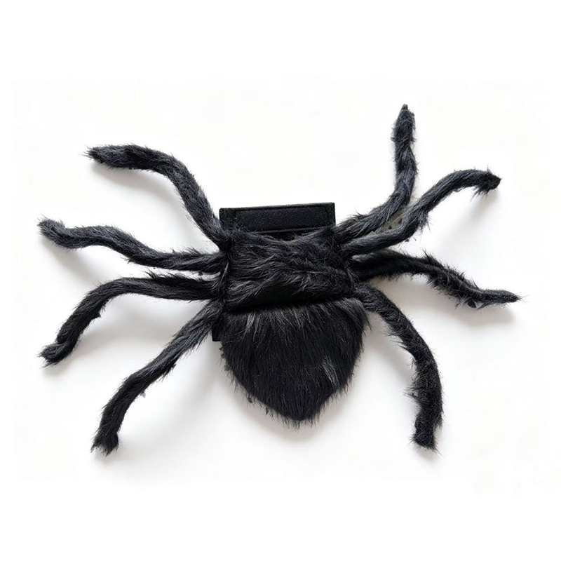 Halloween-Kostüm für Haustiere: Gruselige Plüsch-Spinne – Verwandlungsoutfit für Hunde und Katzen
