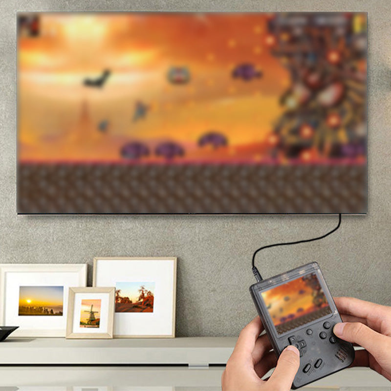 Ideales Geschenk - Handheld FC Spielkonsole mit 400 Spielen für Kinder