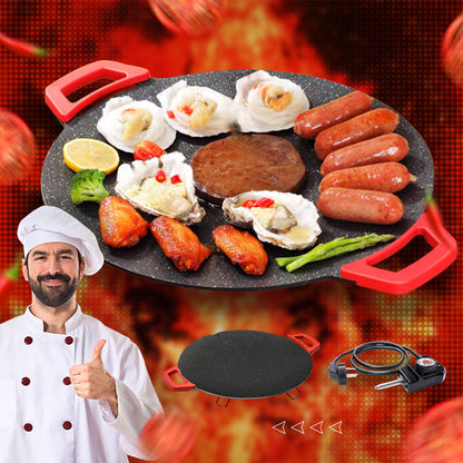 Elektrische rauchfreie Grillpfanne mit Antihaftbeschichtung