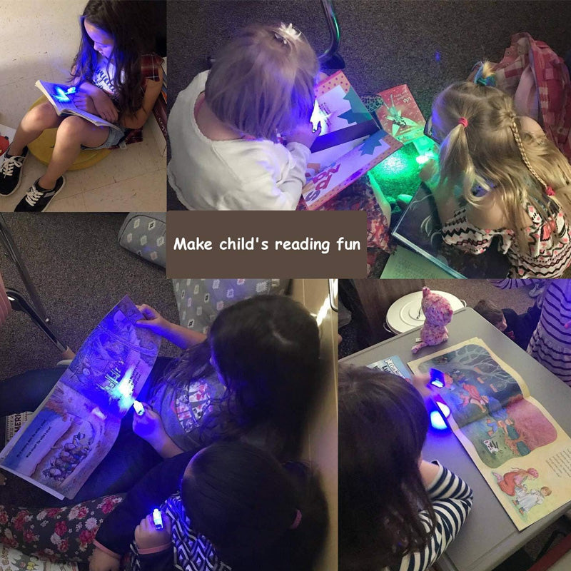 Mini-LED-Fingerlicht in bunten Farben