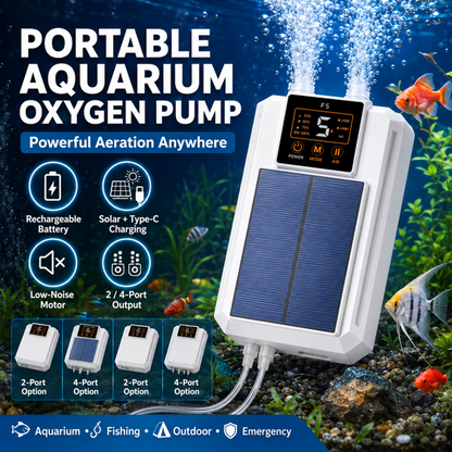 Tragbare Aquarium-Sauerstoffpumpe