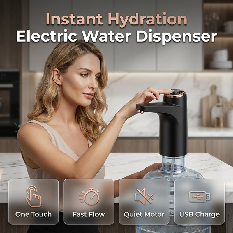 Wiederaufladbarer elektrischer Wasserspender