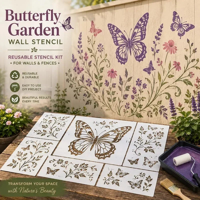 🍹DIY-Malschablonen für den Garten – für jeden Bereich