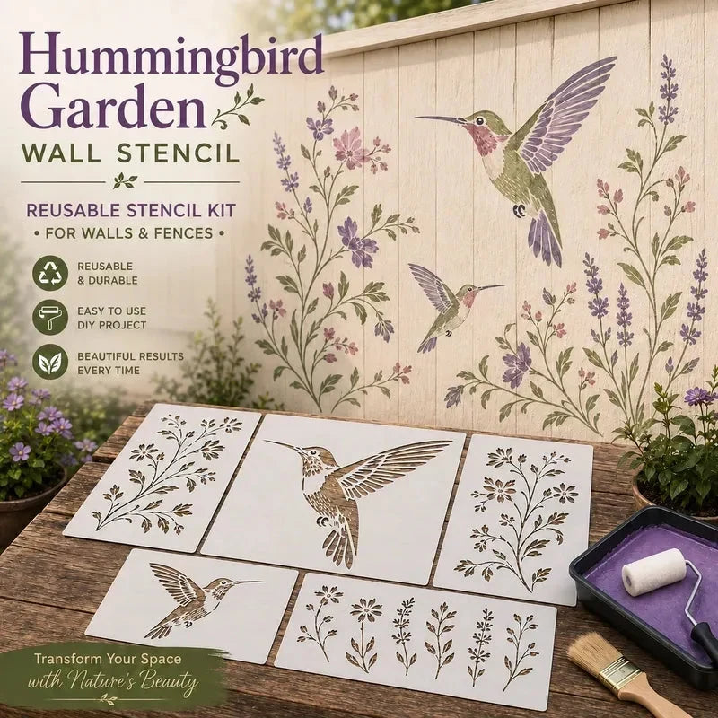 🍹DIY-Malschablonen für den Garten – für jeden Bereich