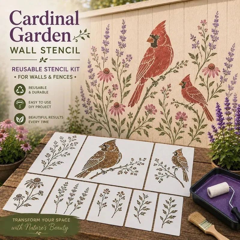 🍹DIY-Malschablonen für den Garten – für jeden Bereich