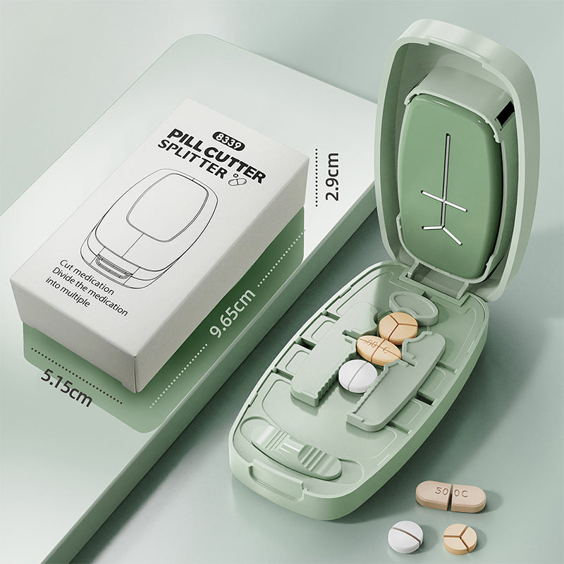 💊 KAUFE 3, ERHALTE 1 GRATIS! ✂️ Tabletten-Teiler – Für Hälften & Viertel – Präzise & kompakt ✨