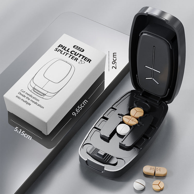 💊 KAUFE 3, ERHALTE 1 GRATIS! ✂️ Tabletten-Teiler – Für Hälften & Viertel – Präzise & kompakt ✨