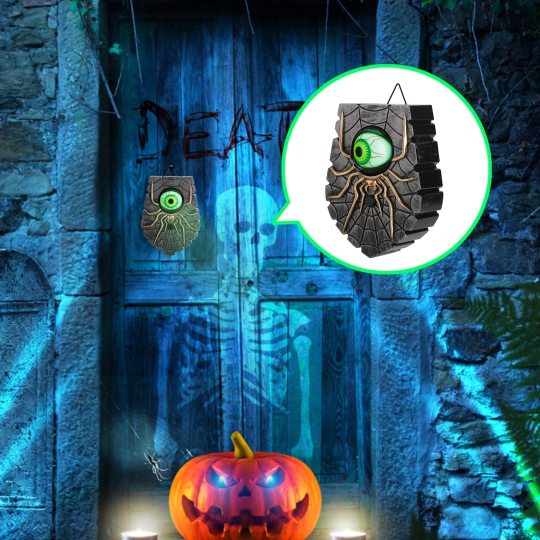 😈 50 % RABATT! 🎃 Sorgt für spannende Halloween‑Laune – Türklingel, cooles Motiv, leicht installierbar