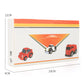 12er-Pack Cartoon-Mini-Spielzeugauto-Set