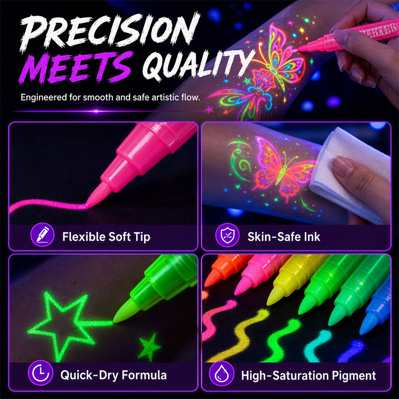 Glow Party Tattoo Stifte