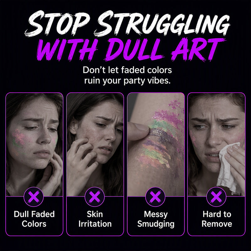 Glow Party Tattoo Stifte