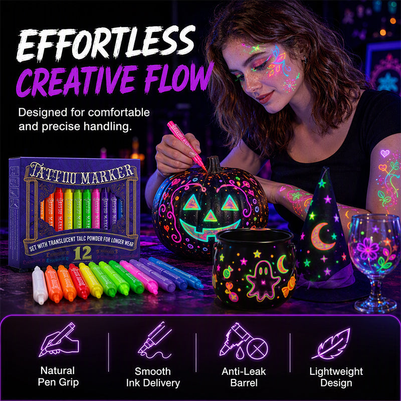 Glow Party Tattoo Stifte