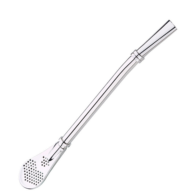 2-in-1-Teefilter, Löffel und Strohhalm