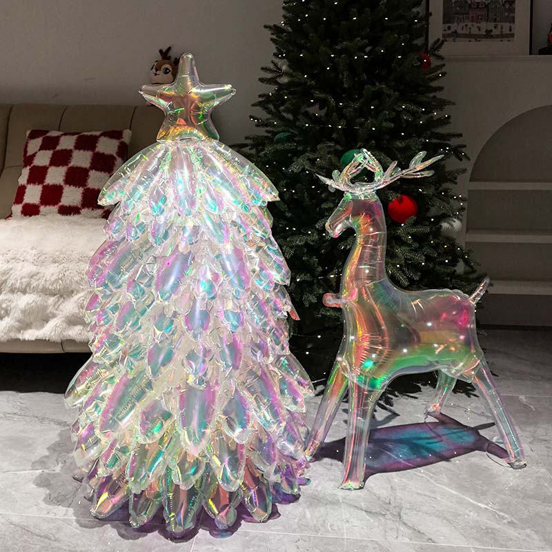 Aufblasbare 3D-Weihnachtsbaumdekoration
