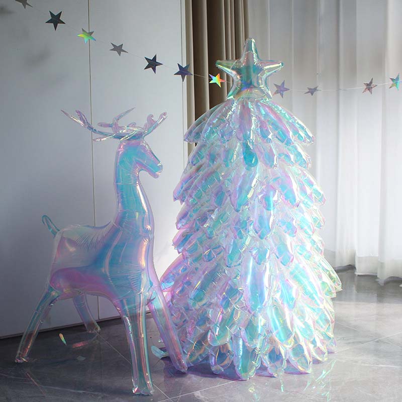 Aufblasbare 3D-Weihnachtsbaumdekoration
