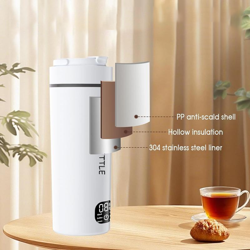 📢50% RABATT !!⏰Tragbarer Elektrischer Wasserkocher mit Temperaturregelung