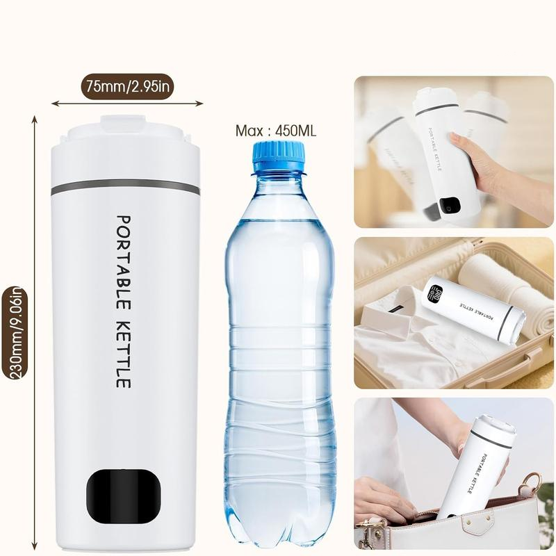 📢50% RABATT !!⏰Tragbarer Elektrischer Wasserkocher mit Temperaturregelung