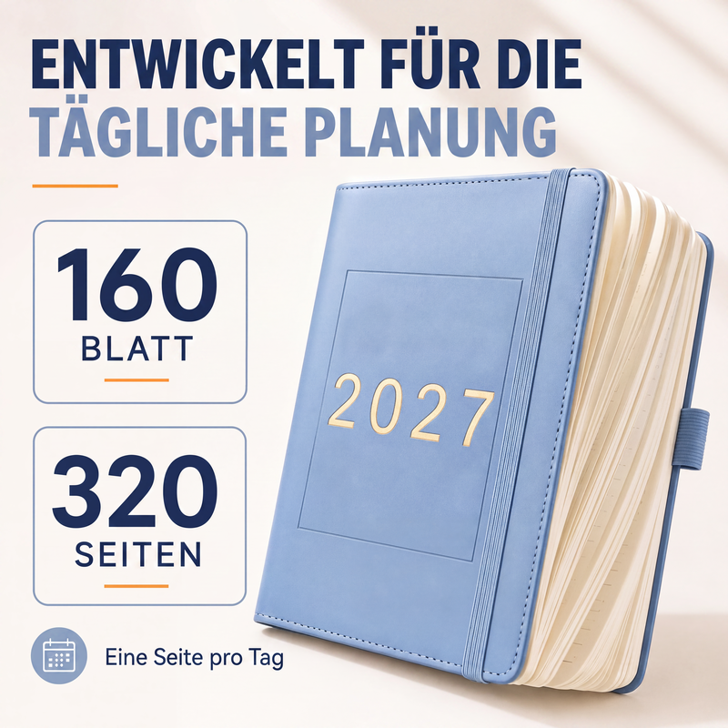 365-Tage-Planer und Journal für 2027