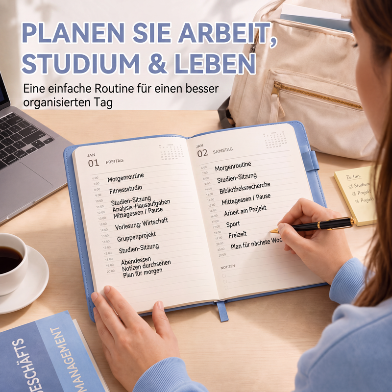 365-Tage-Planer und Journal für 2027