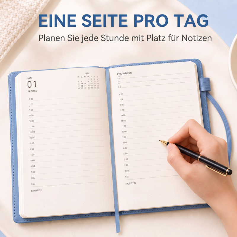 365-Tage-Planer und Journal für 2027