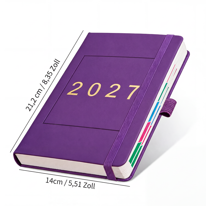 365-Tage-Planer und Journal für 2027