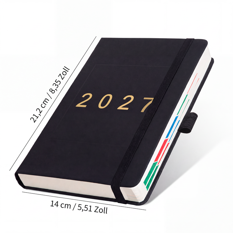 365-Tage-Planer und Journal für 2027