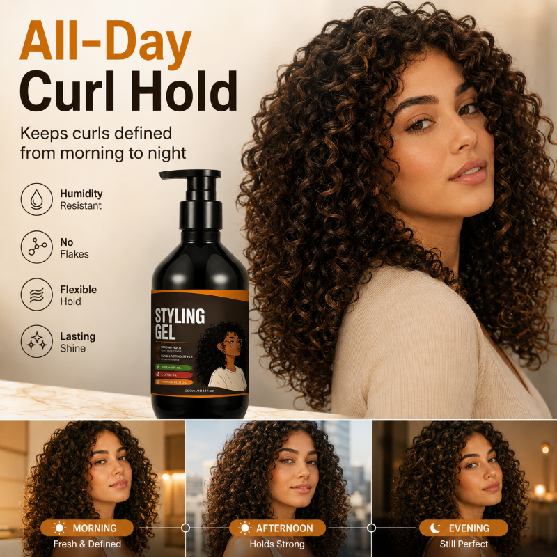Stronq Hold Lockenstyling-Gel