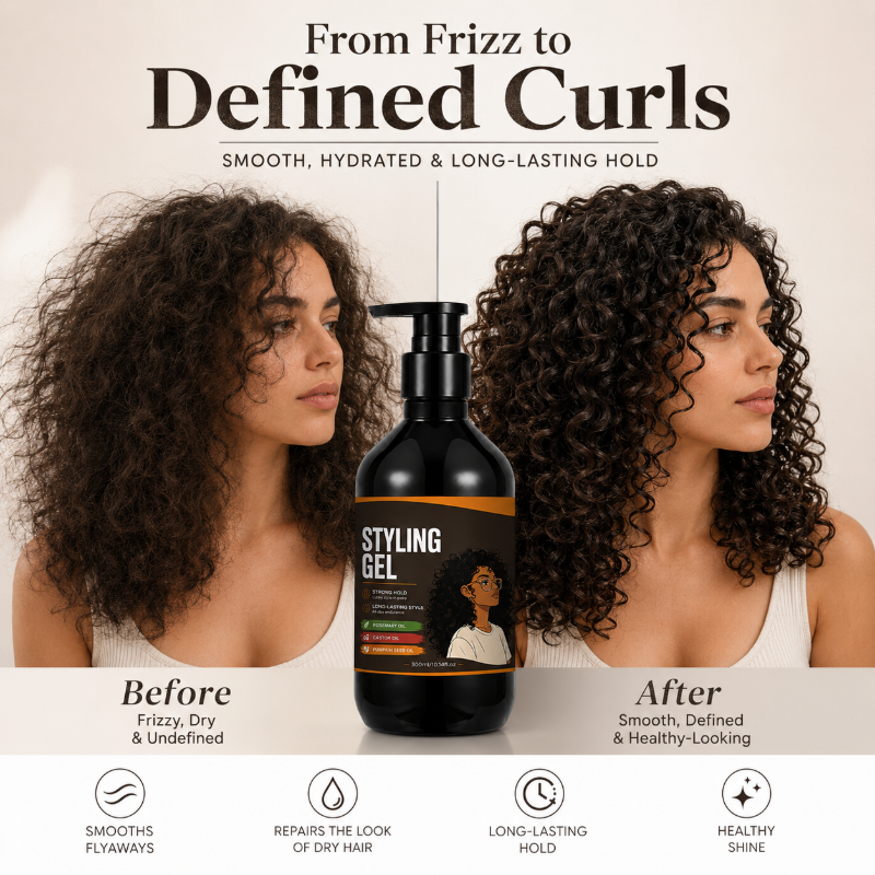 Stronq Hold Lockenstyling-Gel