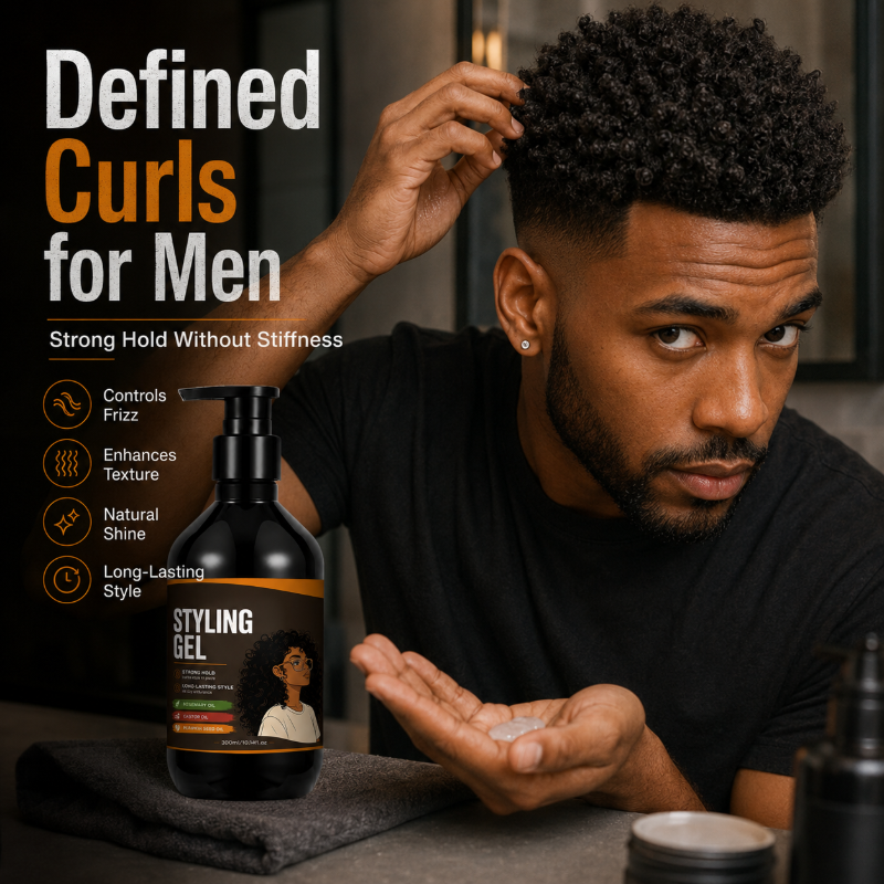 Stronq Hold Lockenstyling-Gel
