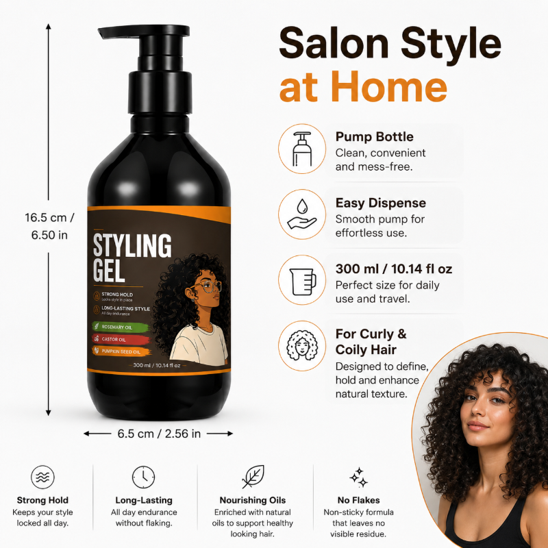 Stronq Hold Lockenstyling-Gel
