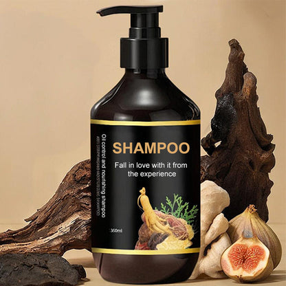 Haarwuchsförderndes Shampoo mit pflanzlichen Ölen