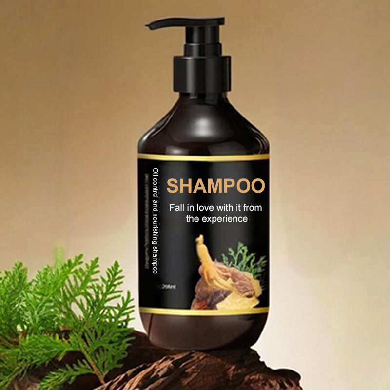 Haarwuchsförderndes Shampoo mit pflanzlichen Ölen