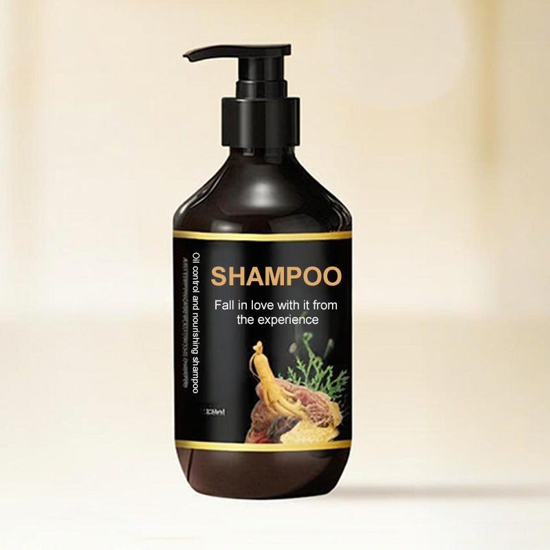 Haarwuchsförderndes Shampoo mit pflanzlichen Ölen