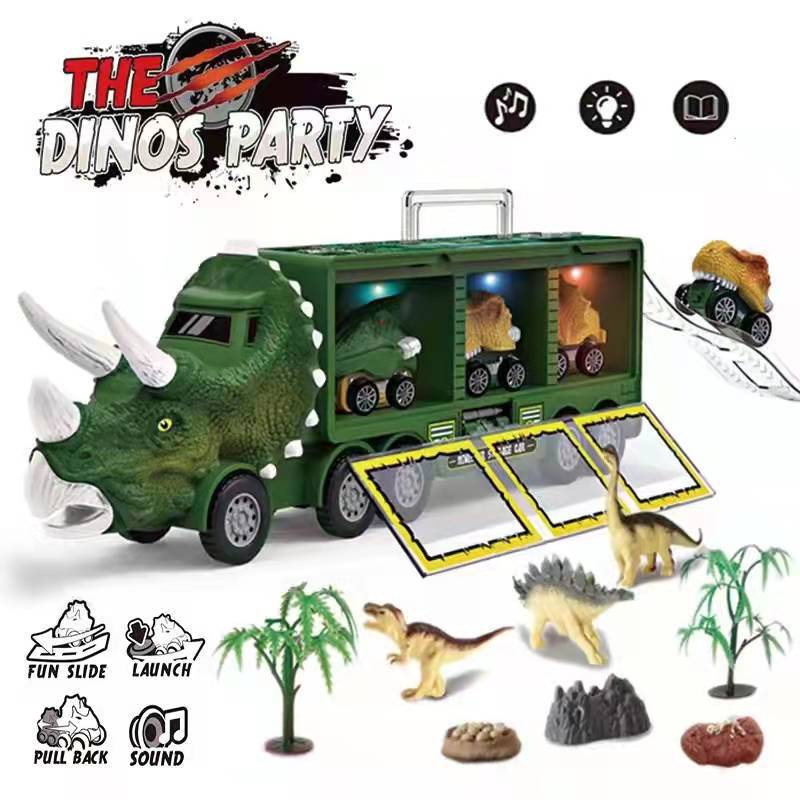 🦖 Dinosaurier-Musical-Transporter | Dinosaurier transportieren, spielen und Musik entdecken