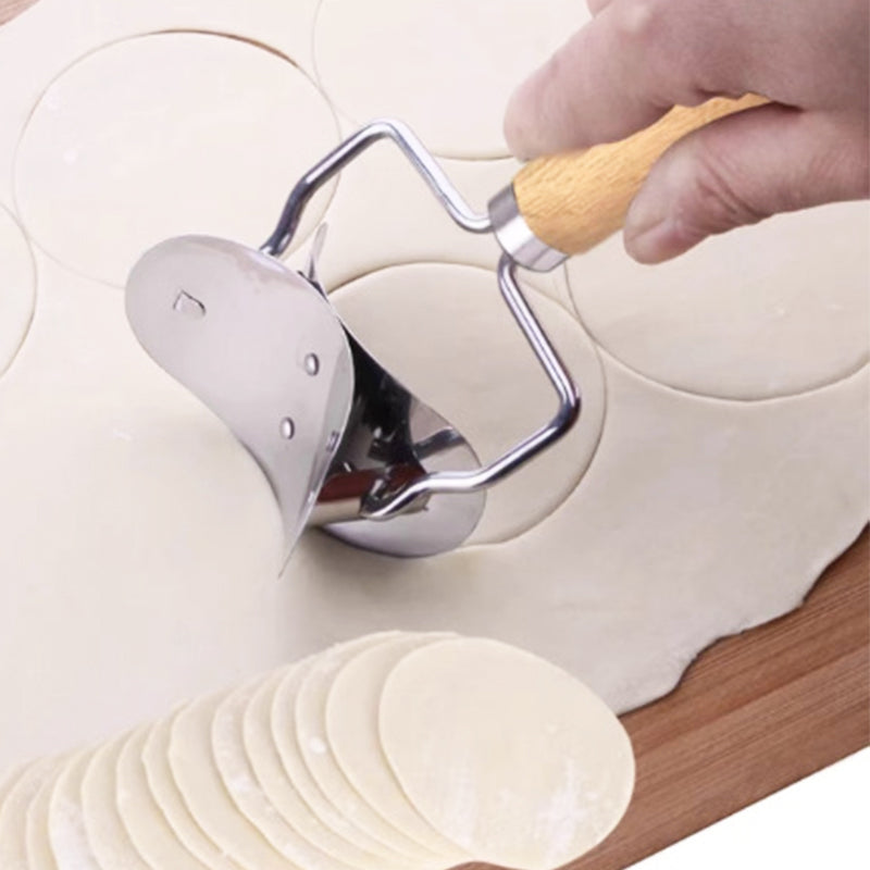🥟 50 % sparen! 🔪 Teigtaschen-Ausstecher – aus Edelstahl, für einfache und gleichmäßige Schnitte ✨