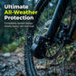 ⛔ Mach Schluss mit Diebstahlangst! – Das wasserdichte Scheibenbremsschloss mit Alarm & Stahlbügel – geprüfte Sicherheit für dein Bike