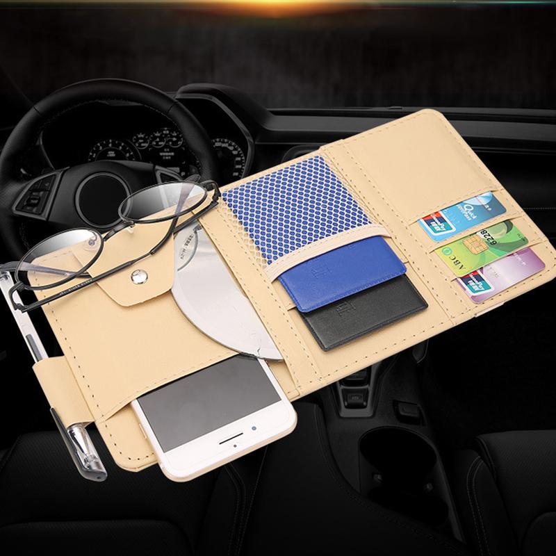 All-in-One-Organizer für die Sonnenblende im Auto