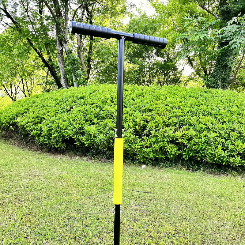 🌱💪 Rasenbelüfter aus hochfestem Kohlenstoffstahl – Fußbetätigte Zinken gegen verdichteten Boden | Premium Qualität