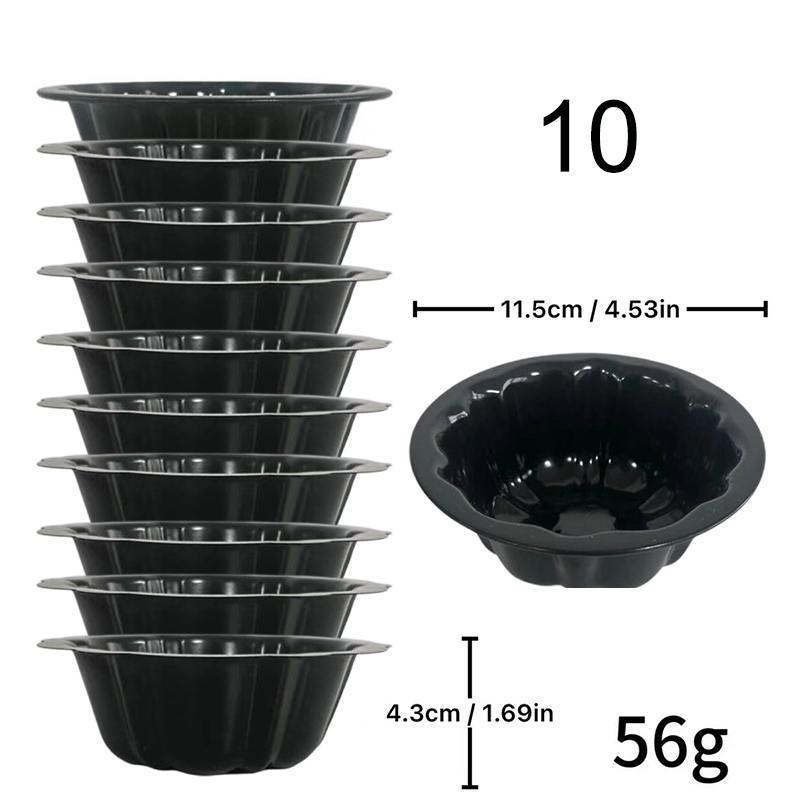 Mini-Kürbis-Kuchenform aus Kohlenstoffstahl